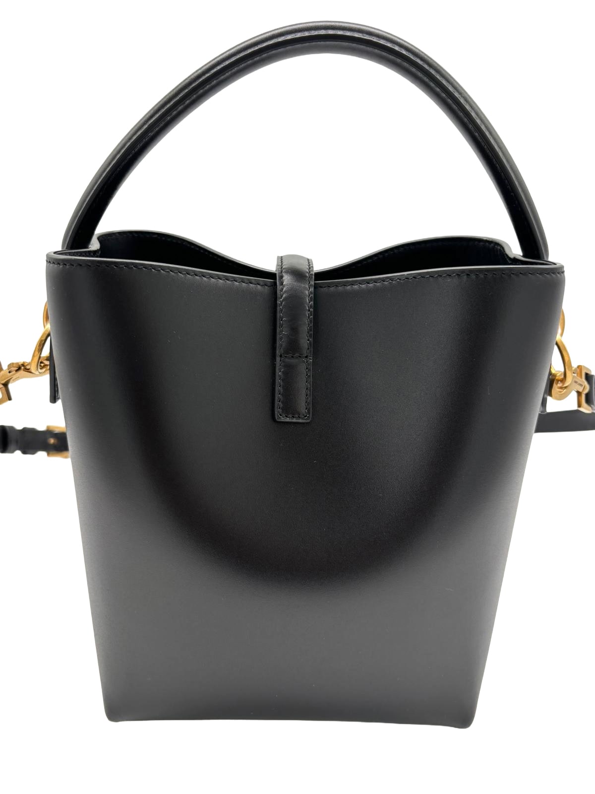 SAINT LAURENT Small Le 37 Bag In Shiny Leather