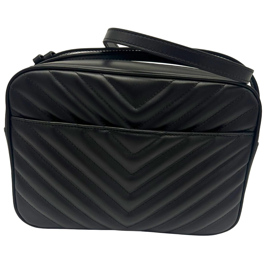 SAINT LAURENT Lou Camera Bag In Quilted Leather