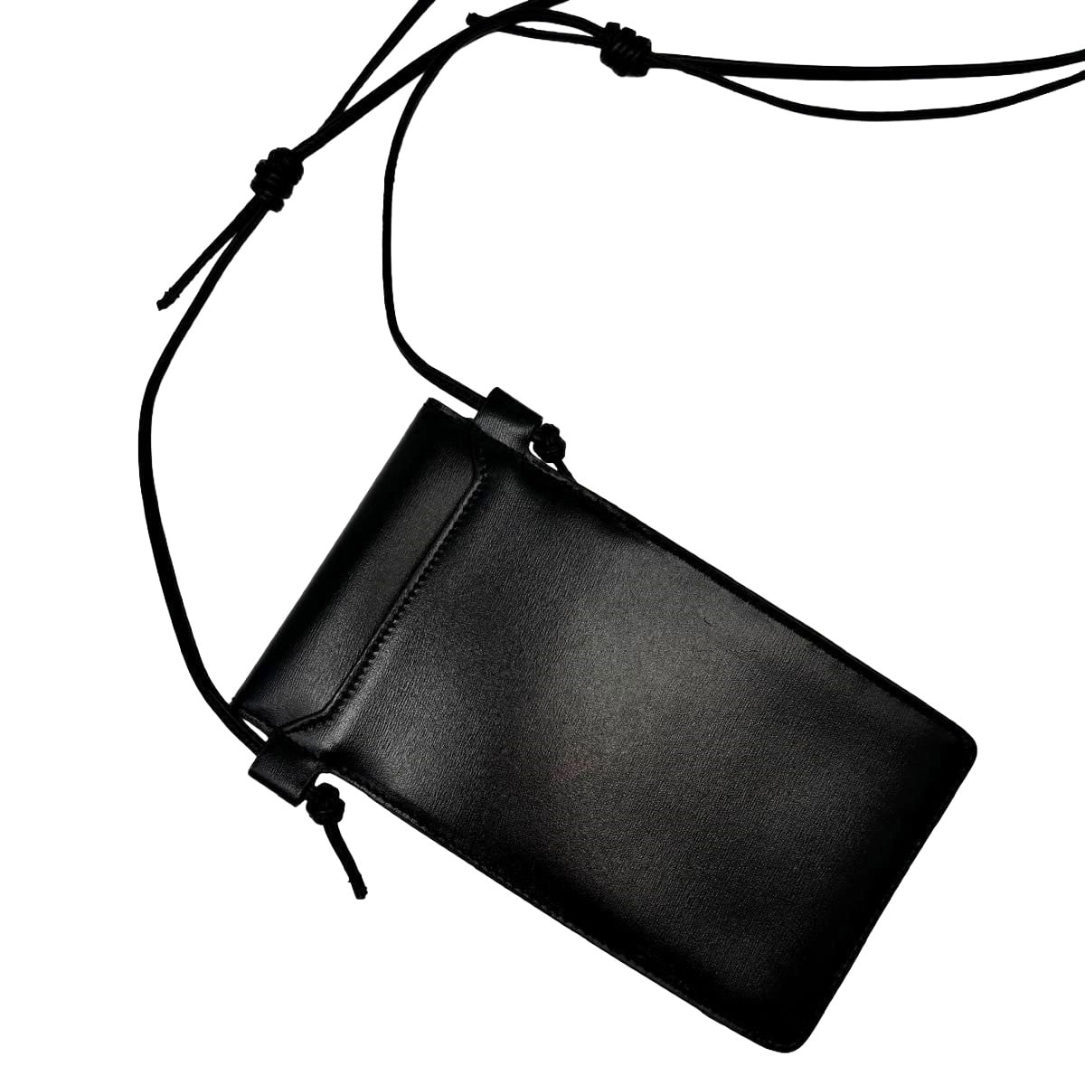 Celine Phone Pouch with Flap in Smooth Calfskin