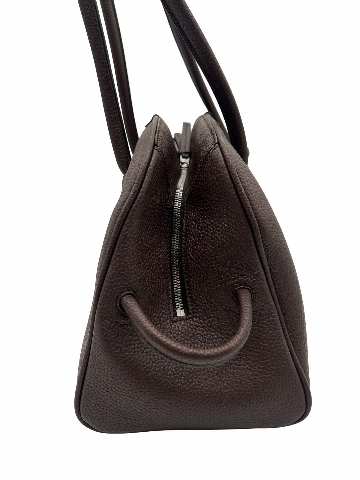 JACQUEMUS Le Turismo Leather Bowling Bag