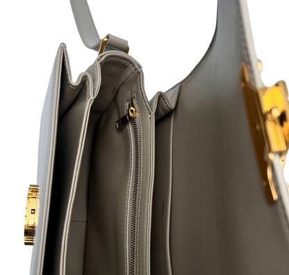 CELINE Classique Triomphe Bag In Shiny Calfskin