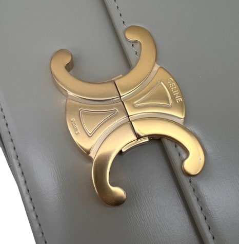 CELINE Teen Triomphe Bag in Shiny Calfskin