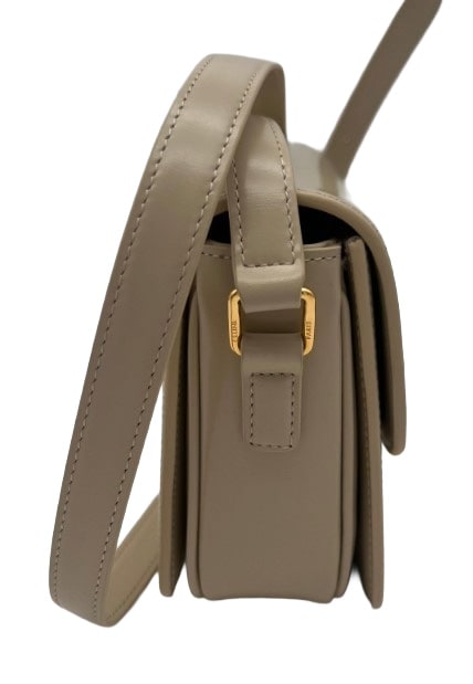 CELINE Teen Triomphe Bag in Shiny Calfskin