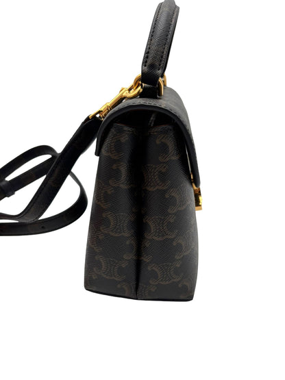 CELINE Teen Nino Bag In Triomphe Canvas