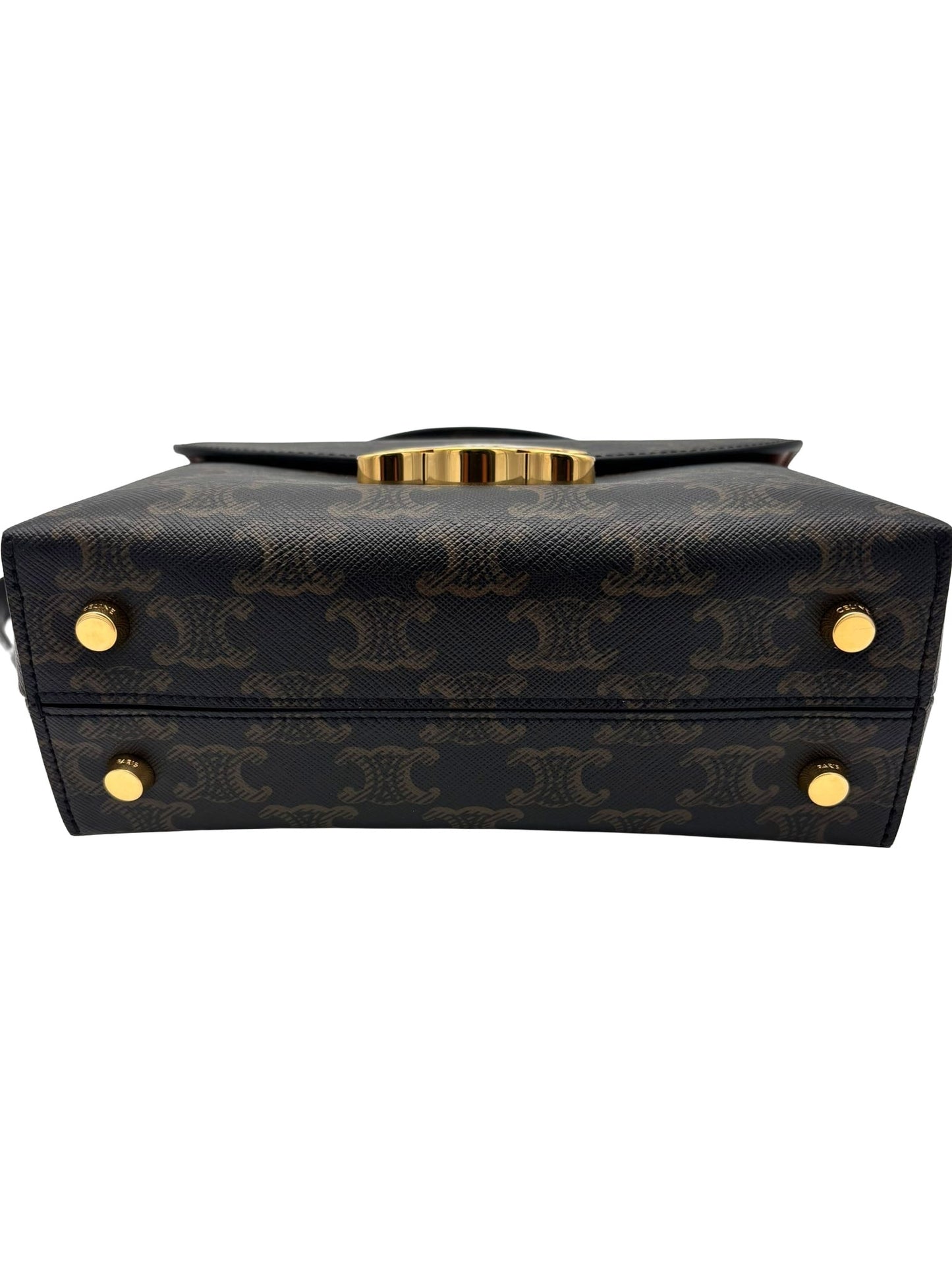 CELINE Teen Nino Bag In Triomphe Canvas