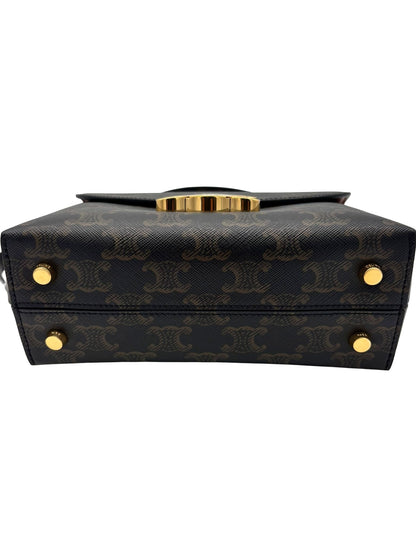 CELINE Teen Nino Bag In Triomphe Canvas