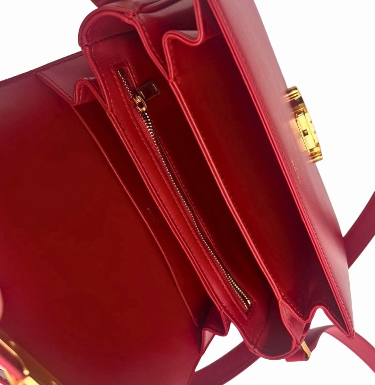 CELINE Classique Triomphe Bag in Shiny Calfskin