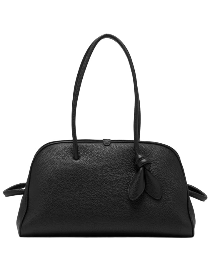 JACQUEMUS Le Turismo Leather Bowling Bag