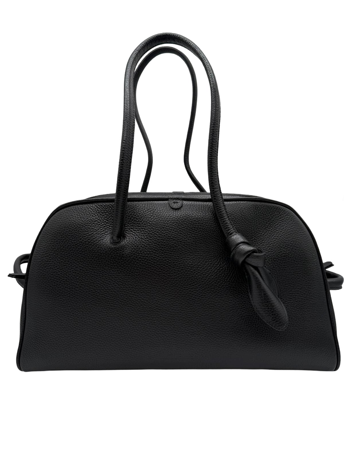JACQUEMUS Le Turismo Leather Bowling Bag