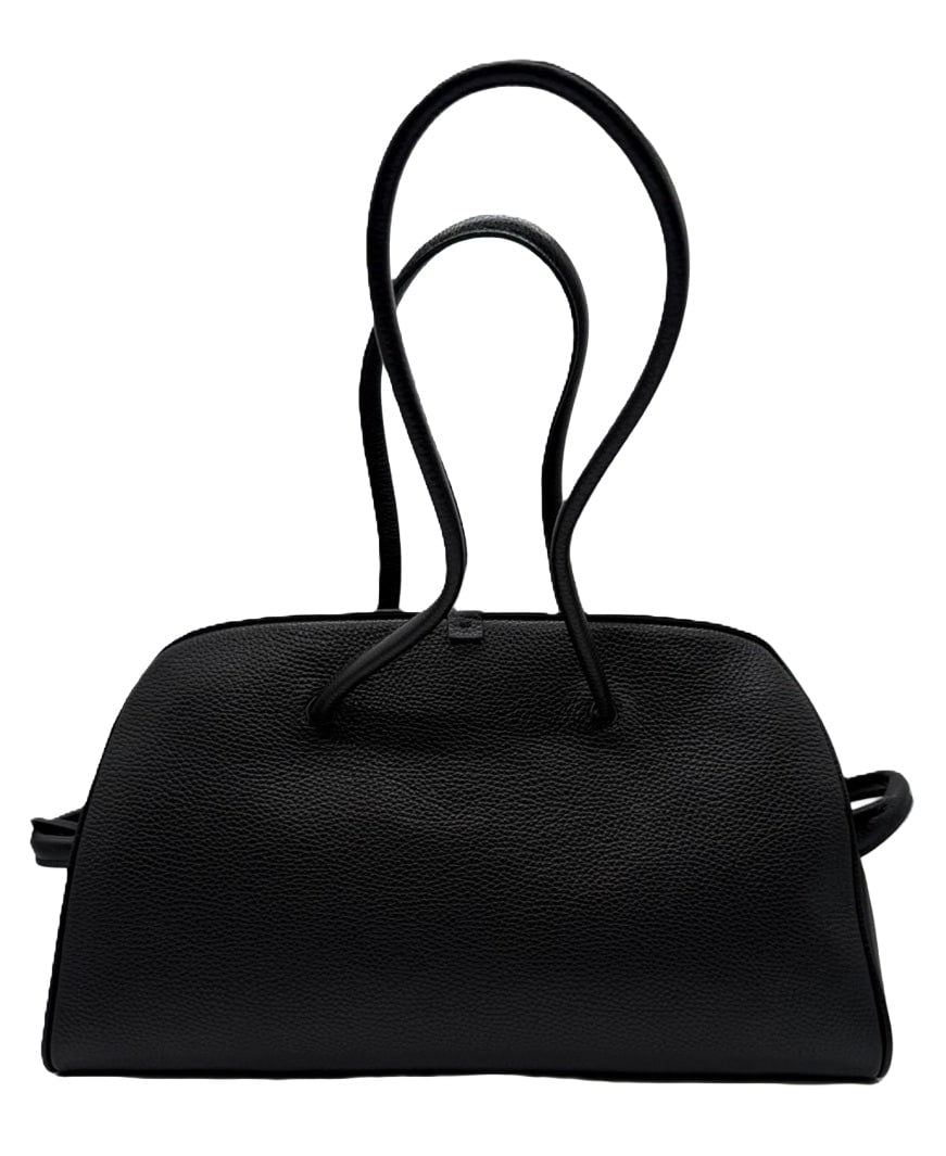 JACQUEMUS Le Turismo Leather Bowling Bag