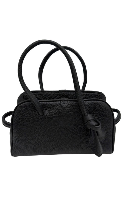 JACQUEMUS Piccolo Turismo Leather Shoulder Bag