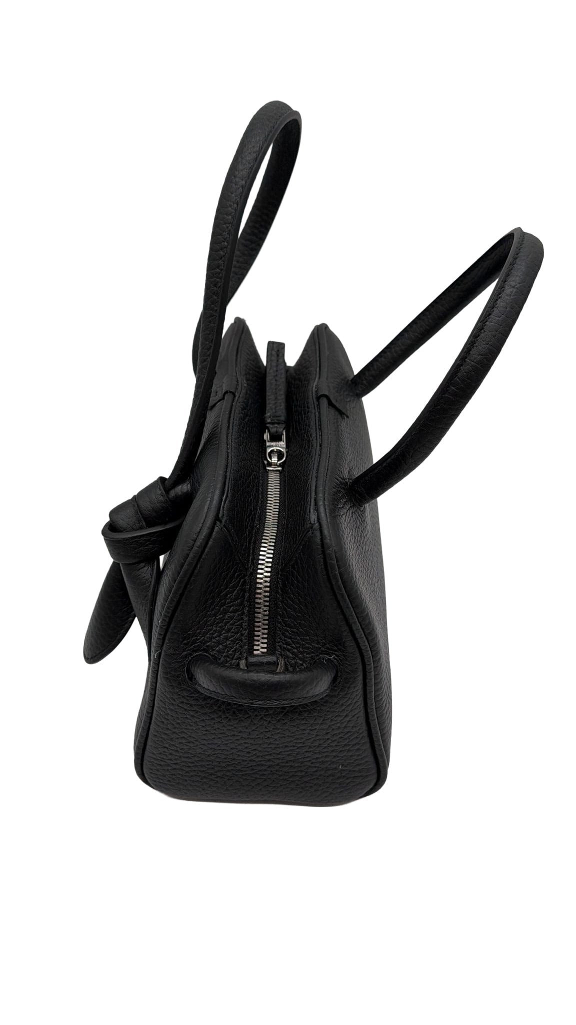 JACQUEMUS Piccolo Turismo Leather Shoulder Bag