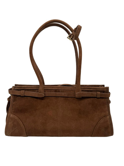 PRADA Medium Bonnie Suede Bag