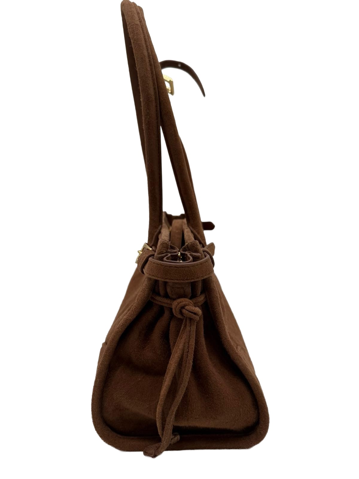 PRADA Medium Bonnie Suede Bag