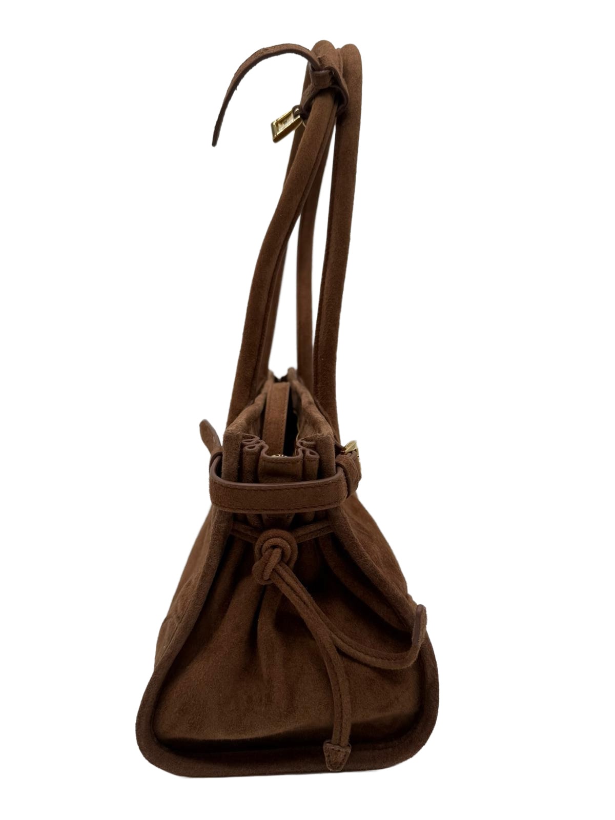 PRADA Medium Bonnie Suede Bag