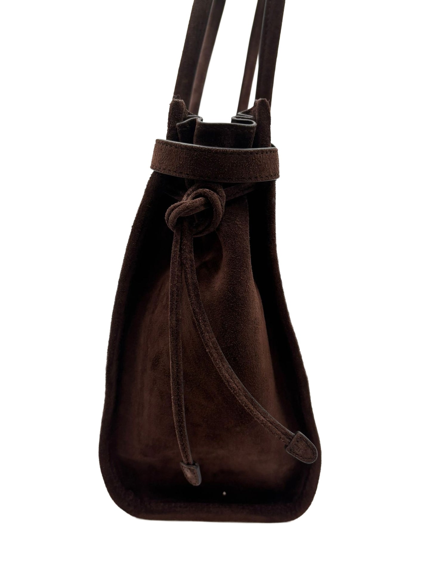 PRADA Large Bonnie Suede Bag