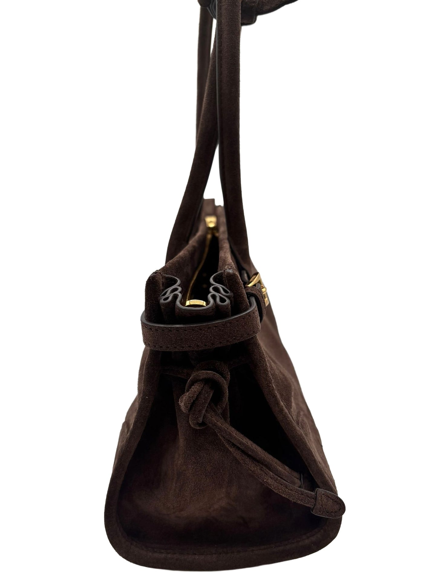 PRADA Medium Bonnie Suede Bag