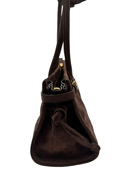 PRADA Medium Bonnie Suede Bag