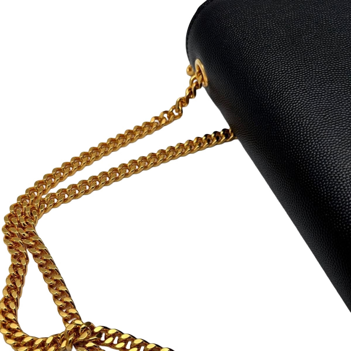 SAINT LAURENT Medium Kate Tassel In Grain De Poudre Leather