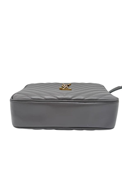 SAINT LAURENT Lou Camera Bag In Quilted Leather