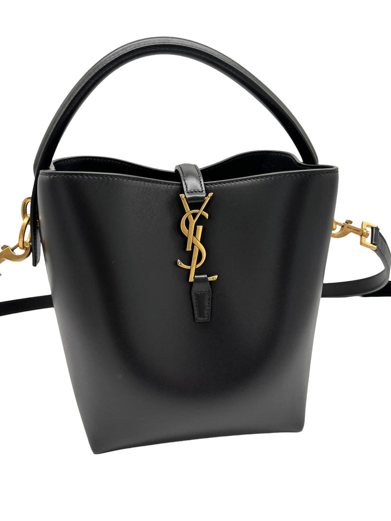 SAINT LAURENT Small Le 37 Bag In Shiny Leather