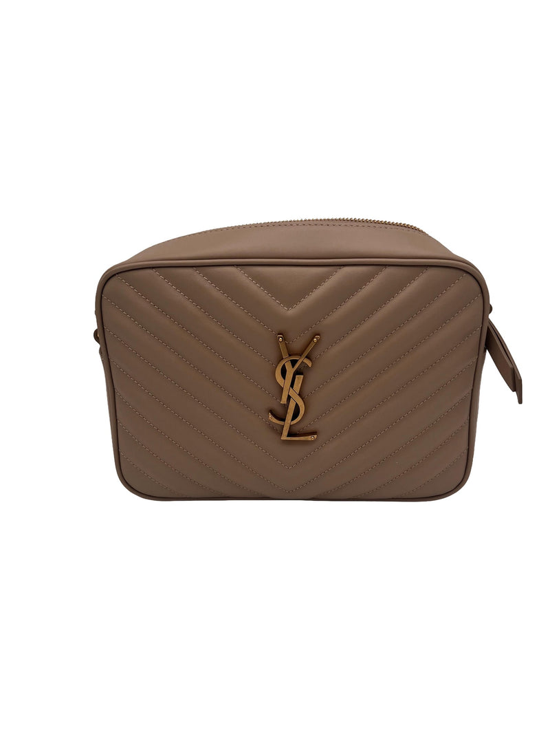 SAINT LAURENT Lou Camera Bag In Quilted Leather