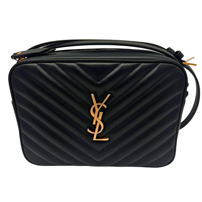 SAINT LAURENT Lou Camera Bag In Quilted Leather