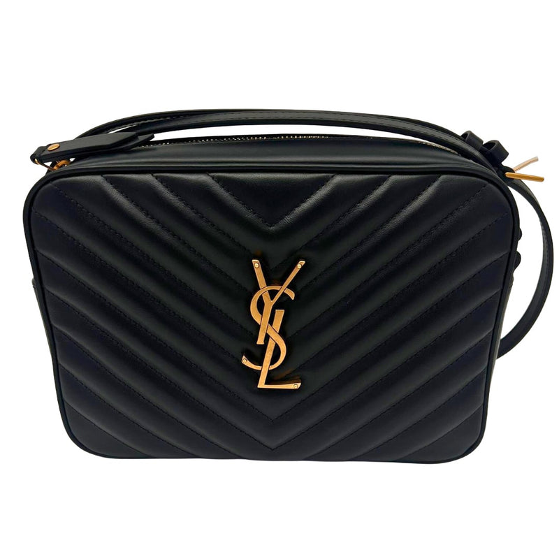 SAINT LAURENT Lou Camera Bag In Quilted Leather