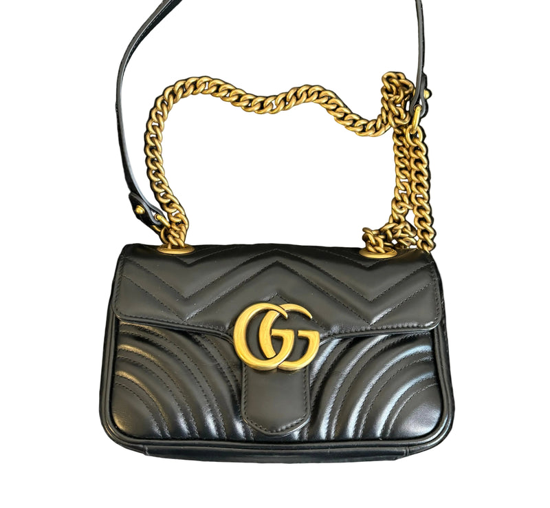 Gucci GG Marmont Mini Shoulder Bag Image 0