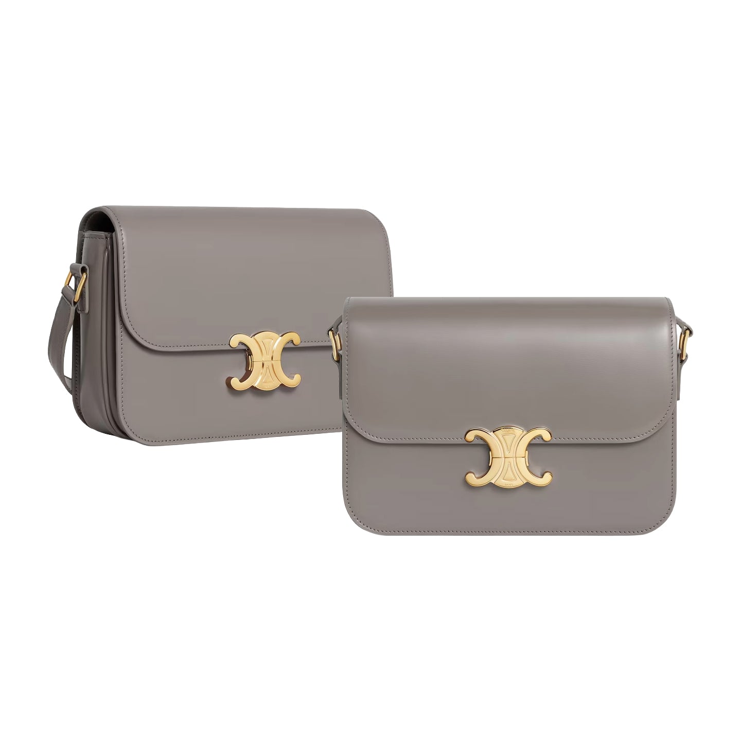 Celine Classique Triomphe Bag in Shiny Calfskin