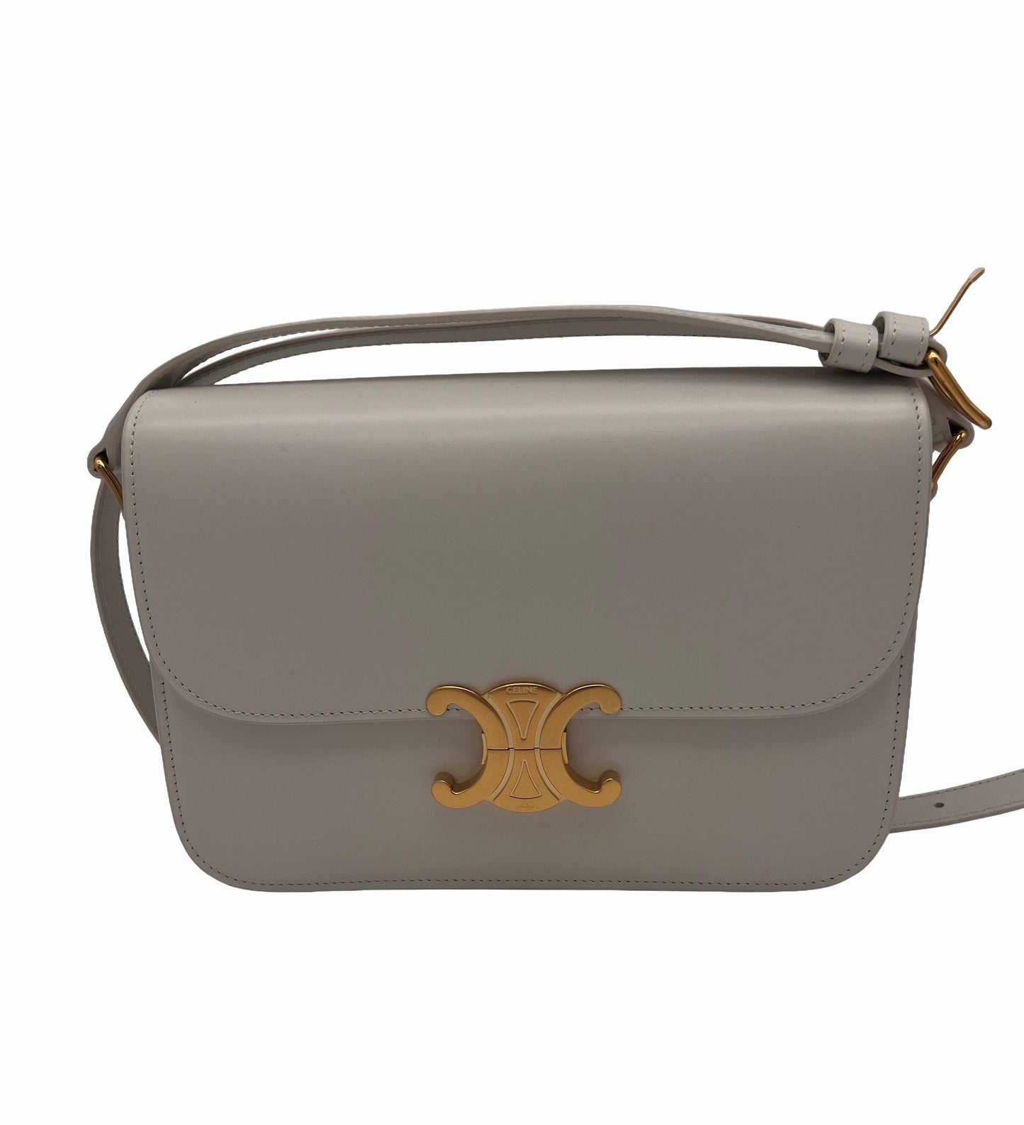 CELINE Classique Triomphe Bag in Shiny Calfskin