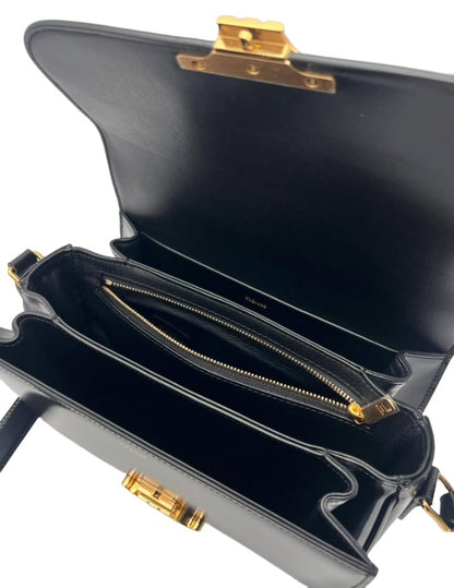 CELINE Classique Triomphe Bag In Shiny Calfskin