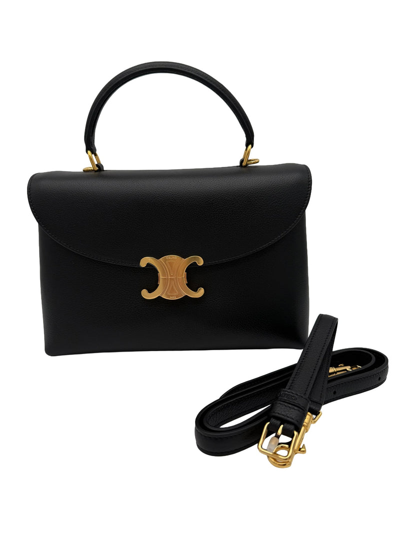 CELINE Medium Nino Bag in Supple Grained Calfskin