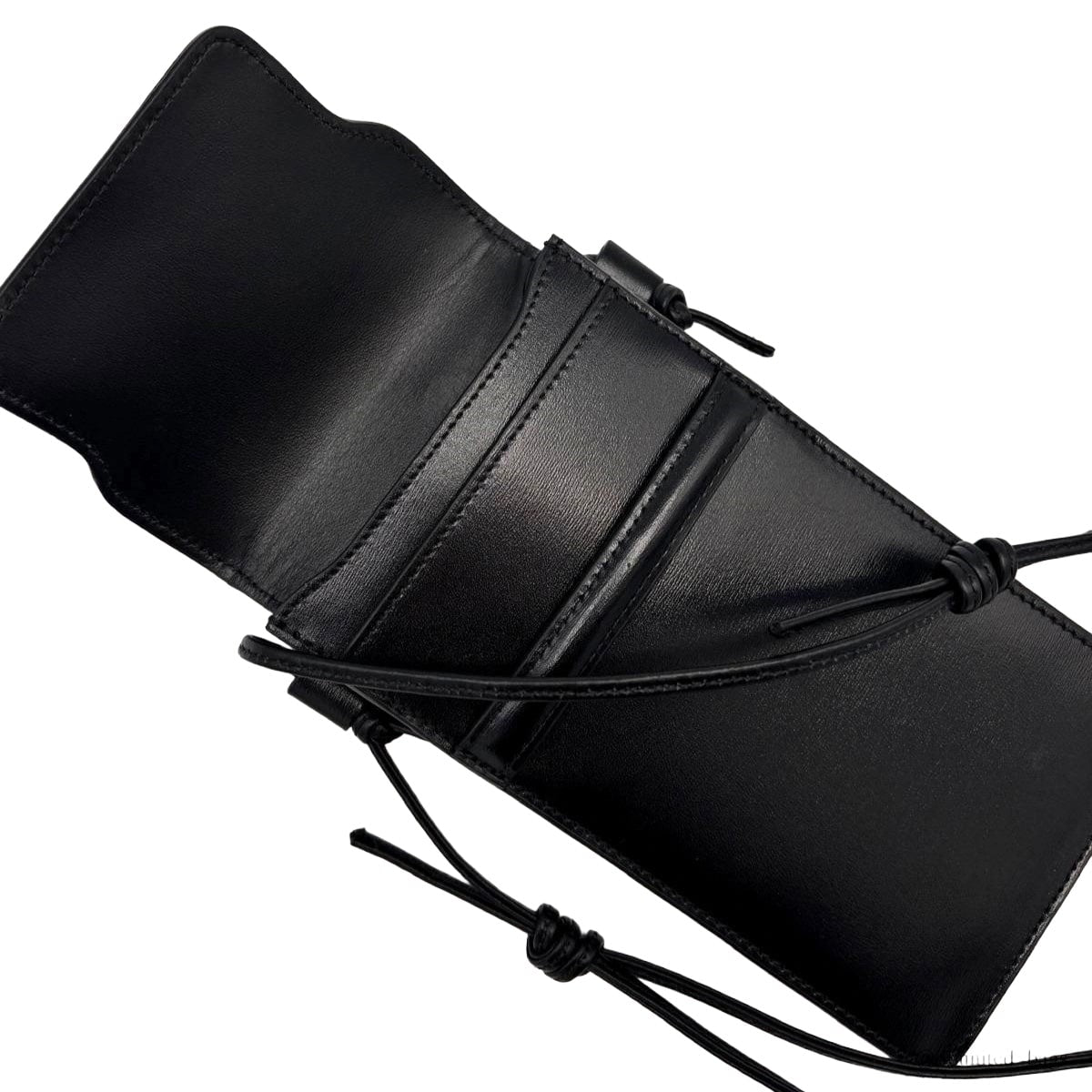 Celine Phone Pouch with Flap in Smooth Calfskin