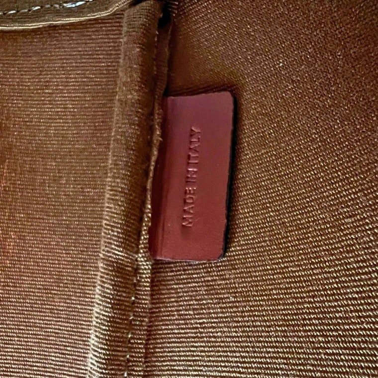CELINE Small Bucket Bag in Triomphe Canvas and Calfskin