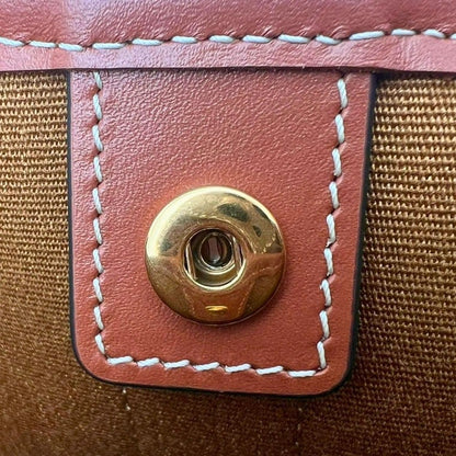 CELINE Small Bucket Bag in Triomphe Canvas and Calfskin