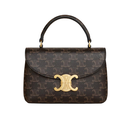 CELINE Teen Nino Bag In Triomphe Canvas