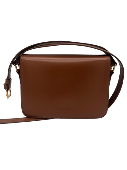 CELINE Teen Triomphe Bag in Shiny Calfskin