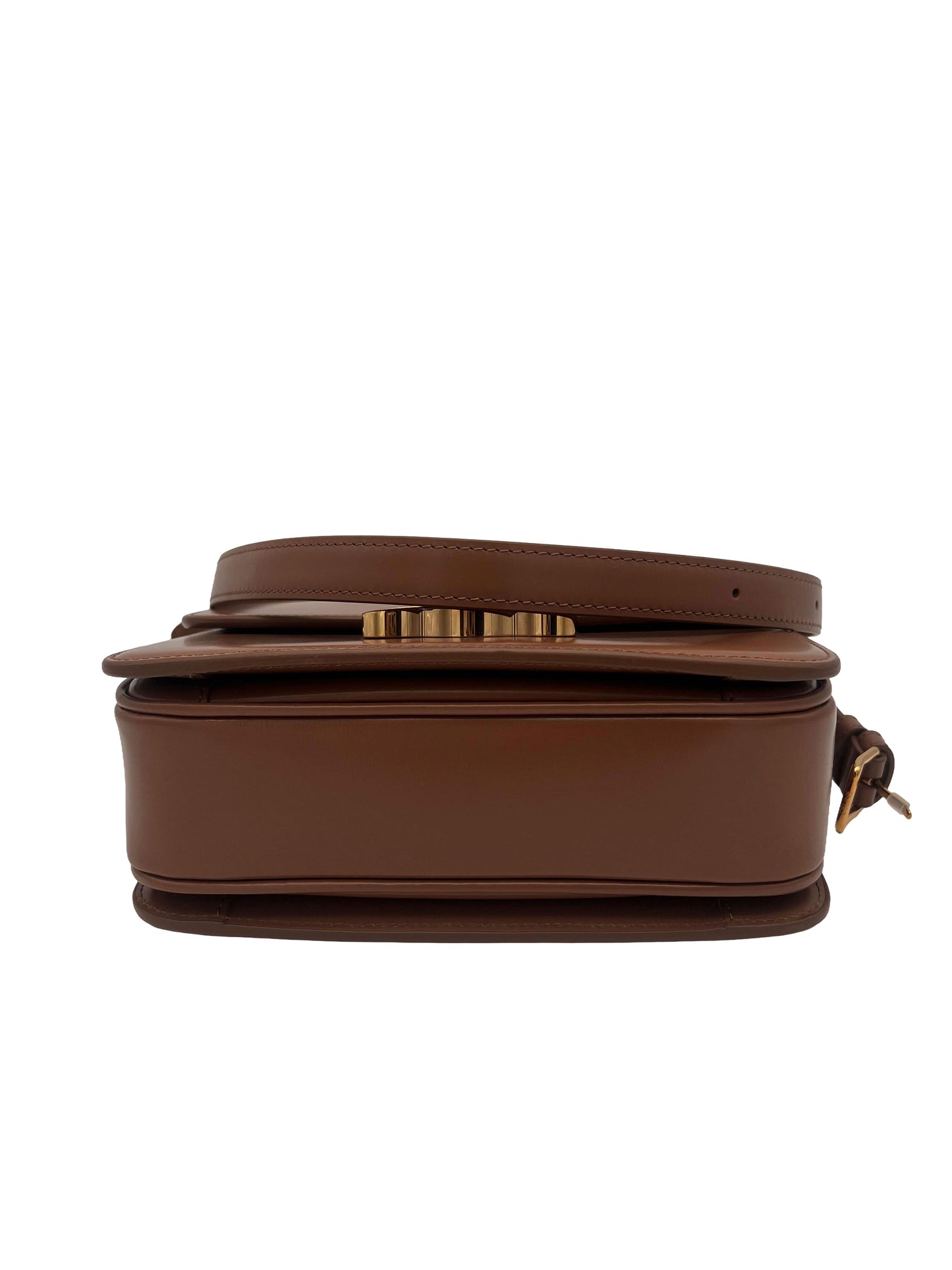 CELINE Teen Triomphe Bag in Shiny Calfskin