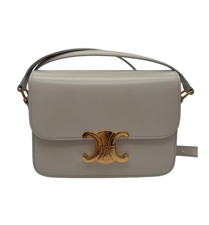 CELINE Teen Triomphe Bag in Shiny Calfskin