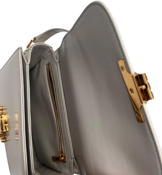 CELINE Teen Triomphe Bag in Shiny Calfskin