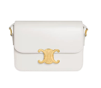 CELINE Teen Triomphe Bag in Shiny Calfskin