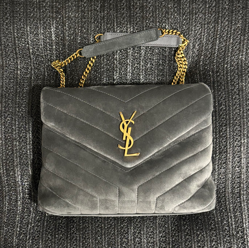 Saint Laurent Small LouLou/Suede Image 0