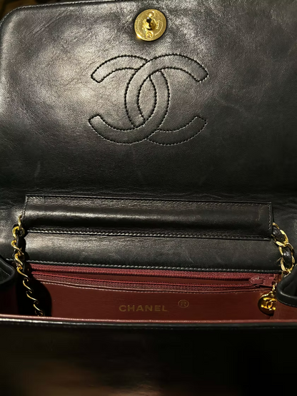 Chanel Vintage Full Flap w/ 24K Gold Plating