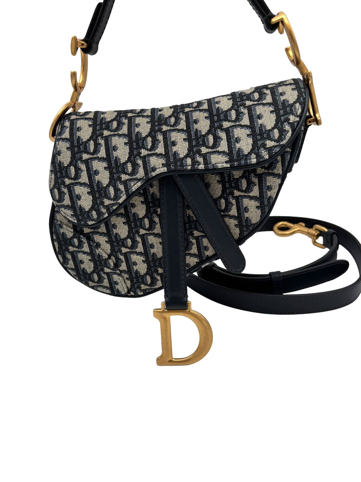 DIOR Mini Saddle Bag Oblique Jacquard