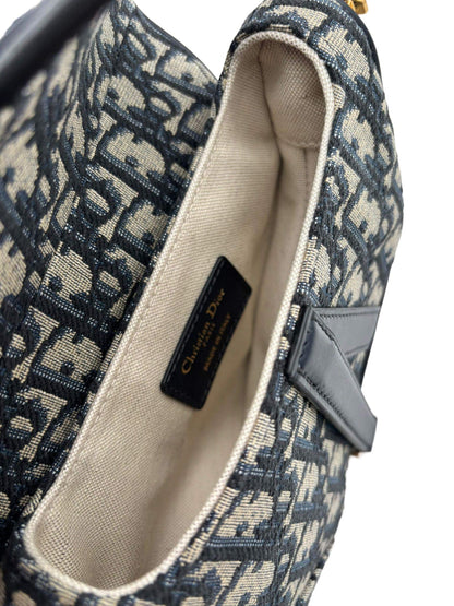 DIOR Mini Saddle Bag Oblique Jacquard