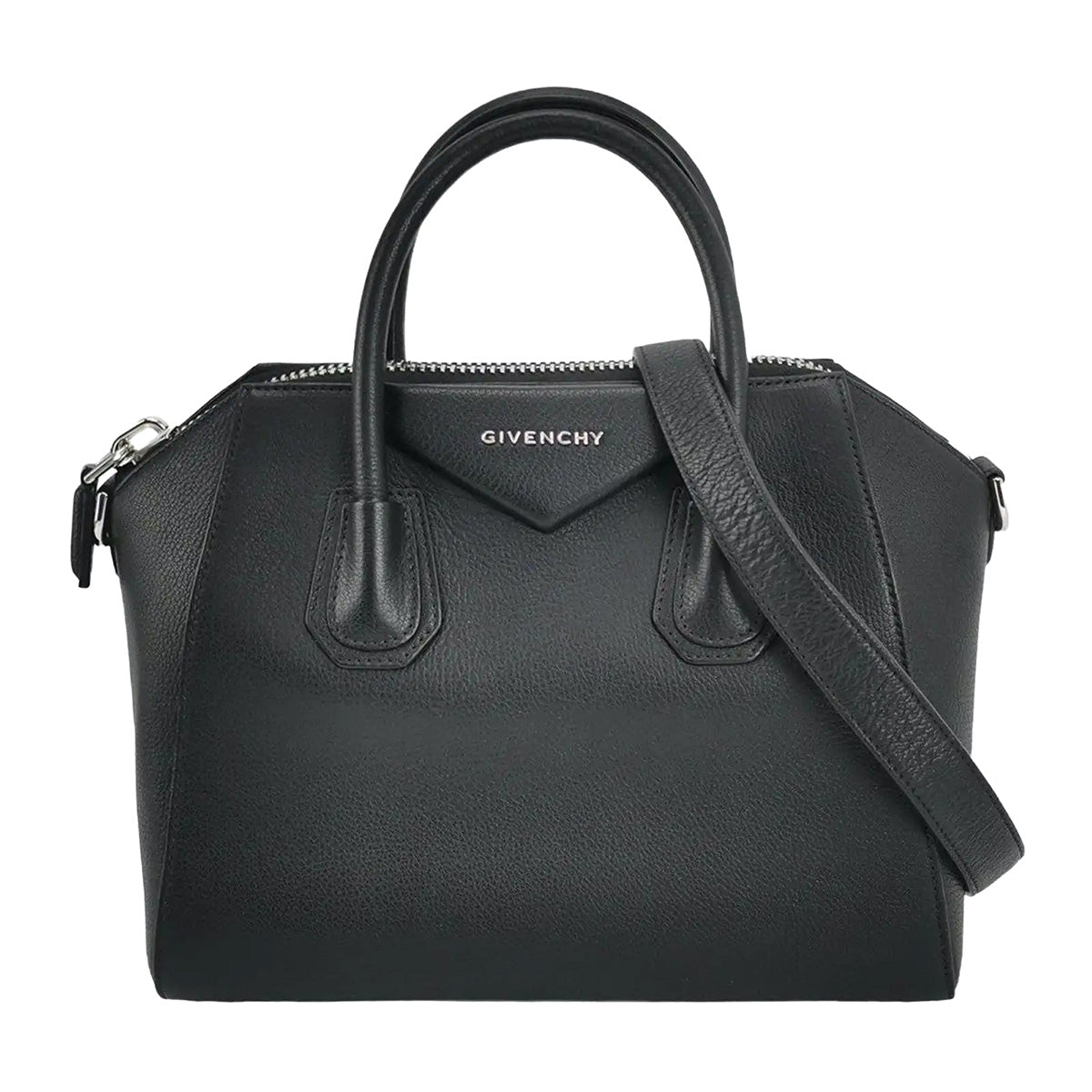 GIVENCHY Small Antigona Bag In Grained Moroccan Leather | Black