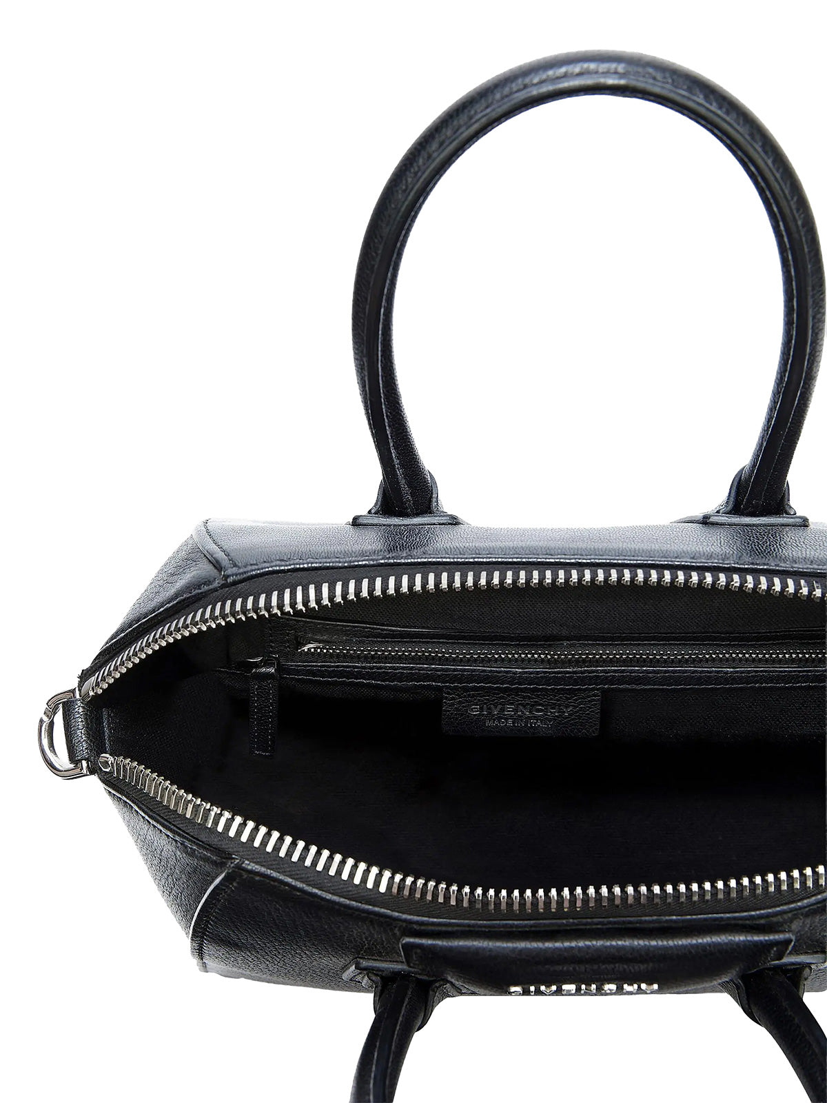 GIVENCHY Small Antigona Bag In Grained Moroccan Leather | Black