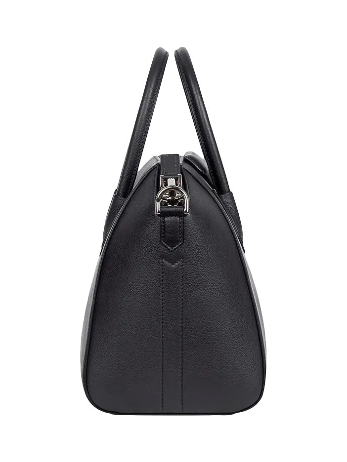 GIVENCHY Small Antigona Bag In Grained Moroccan Leather | Black