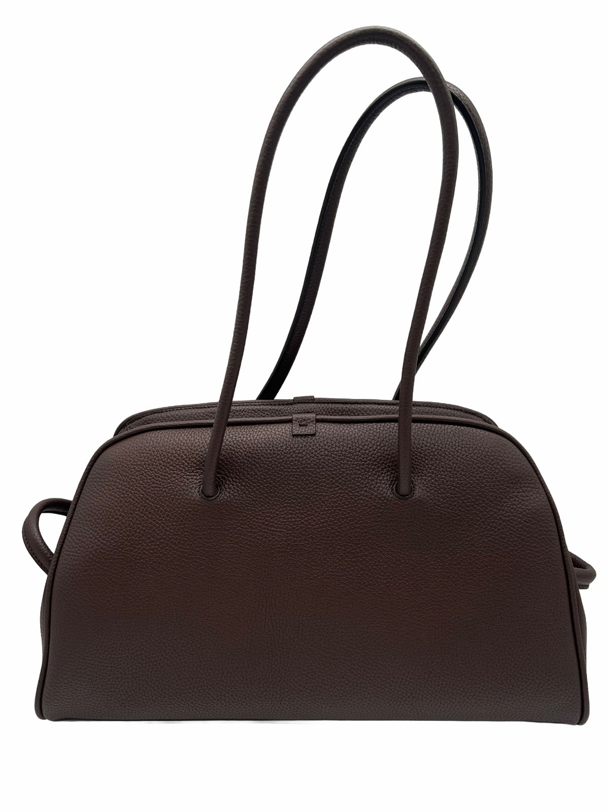 JACQUEMUS Le Turismo Leather Bowling Bag